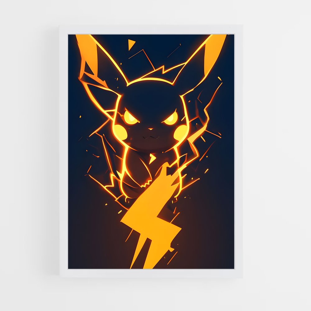 Poster Éclair de Joie – affiche Pokemon (vue 3)