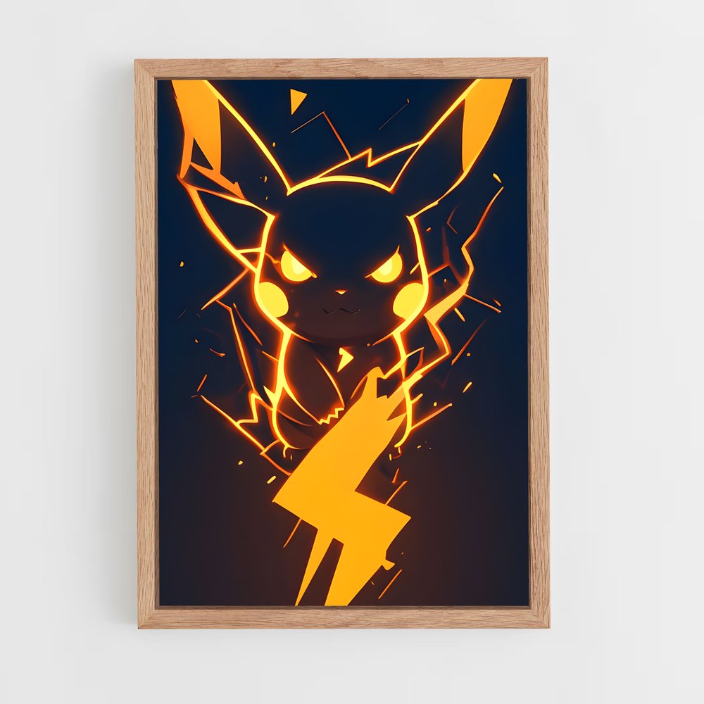 Poster Éclair de Joie – affiche Pokemon (vue 4)