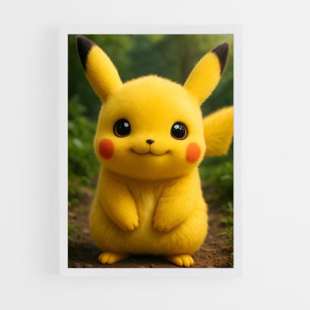 Poster Pika Doux – affiche Pokemon (vue 3)