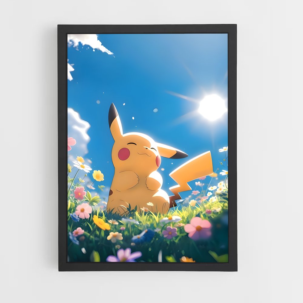 Poster Pikachu Power – affiche Pokemon (vue 2)