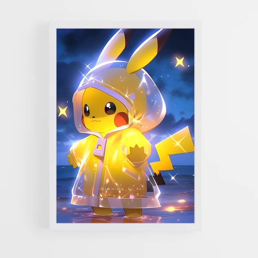 Poster Pikachu Mania – affiche Pokemon (vue 3)