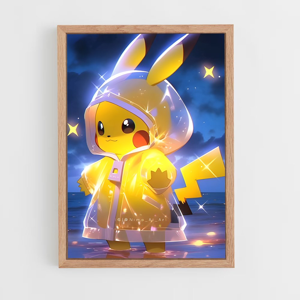 Poster Pikachu Mania – affiche Pokemon (vue 4)