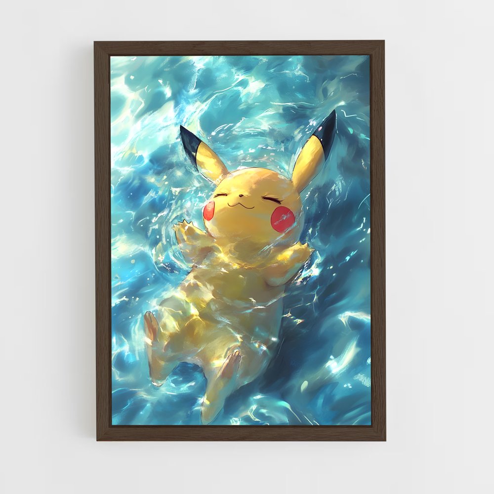 Poster Pika Power – affiche Pokemon (vue 5)