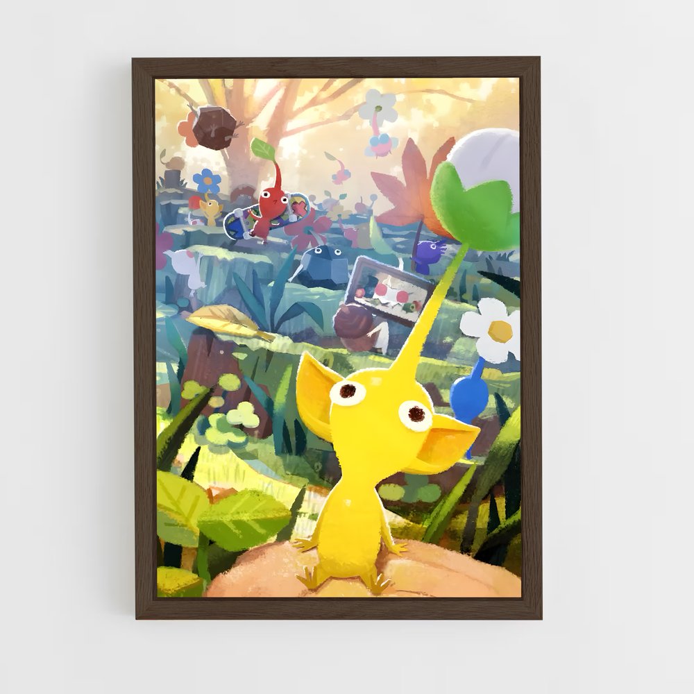 Poster Pikmin Adventures – affiche Super Smash Bros (vue 5)