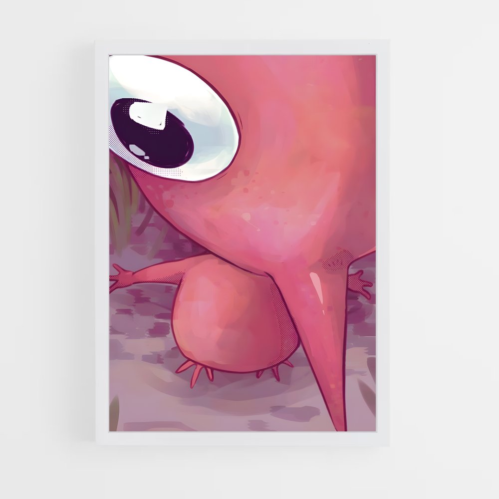 Poster Monstre Piquant – affiche Super Smash Bros (vue 3)