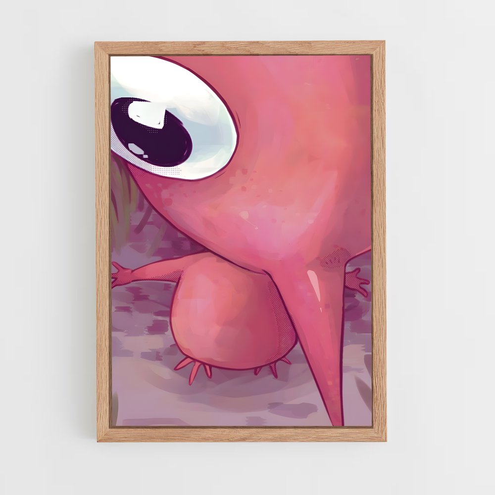 Poster Monstre Piquant – affiche Super Smash Bros (vue 4)