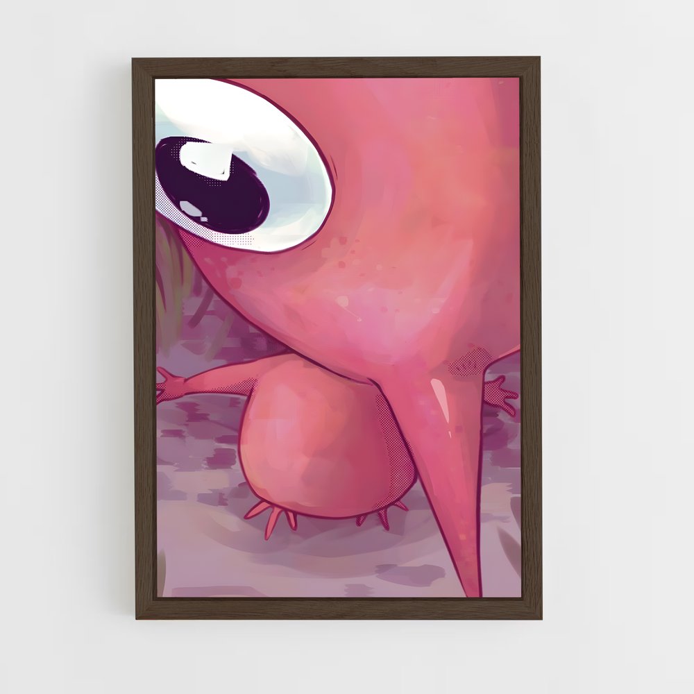 Poster Monstre Piquant – affiche Super Smash Bros (vue 5)
