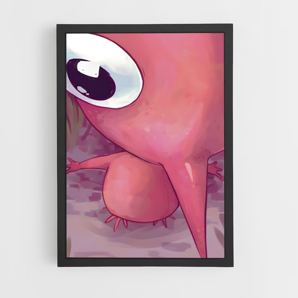 Poster Monstre Piquant – affiche Super Smash Bros (vue 2)