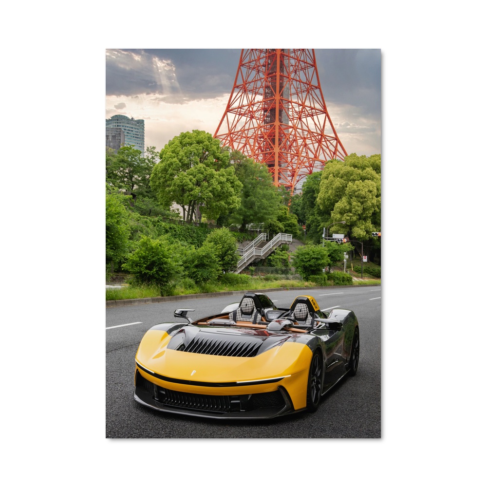 Poster raffiné Pininfarina