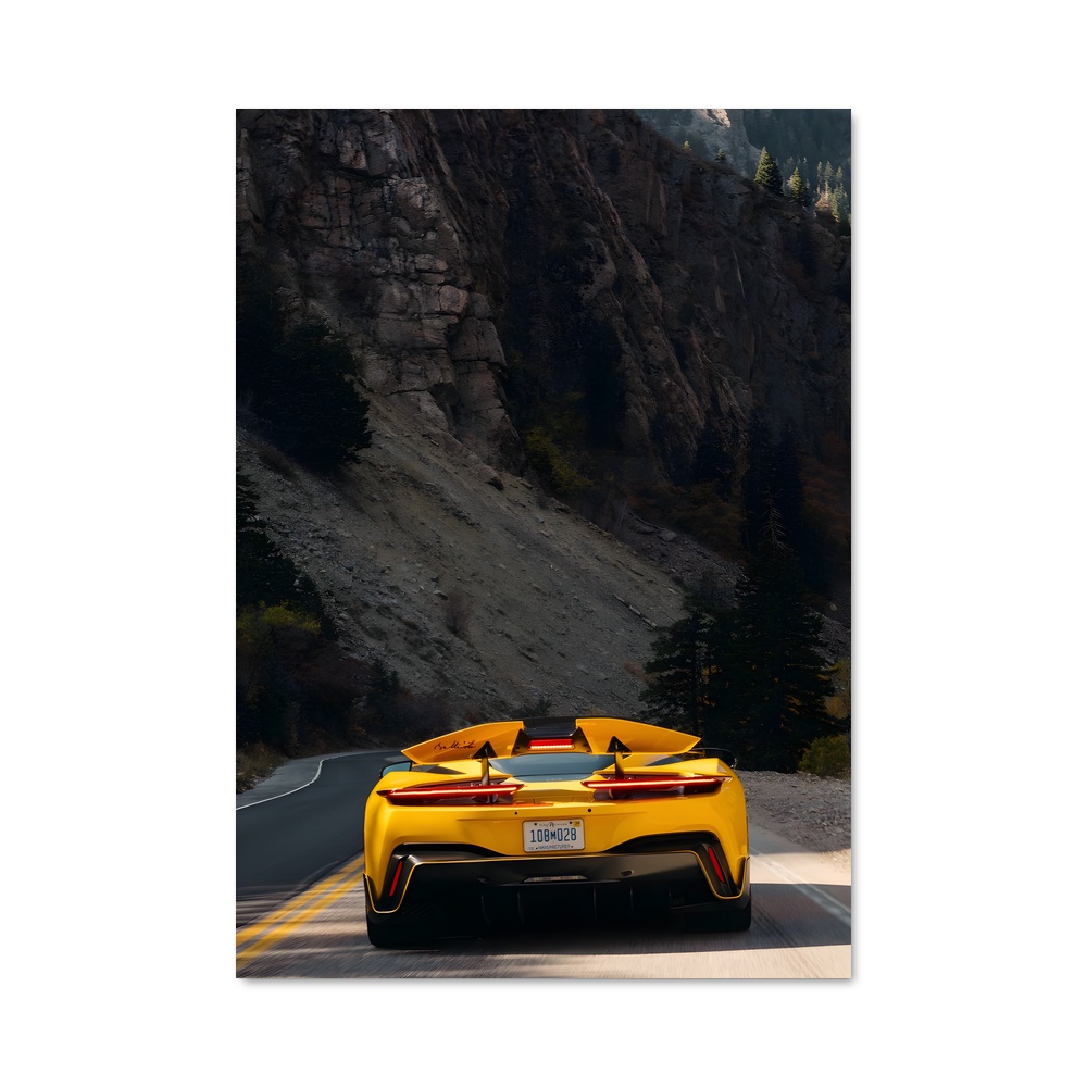 Poster raffiné de Pininfarina