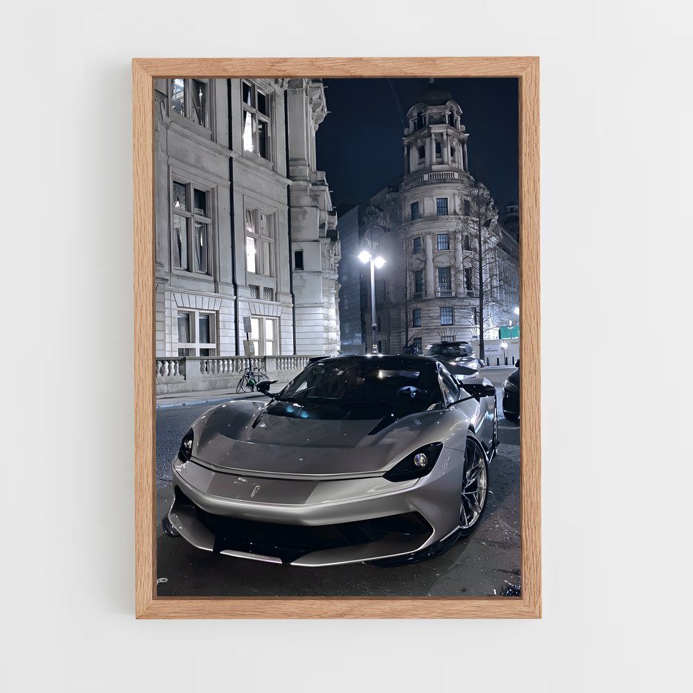 Poster Silver Dreams – affiche Pininfarina (vue 4)