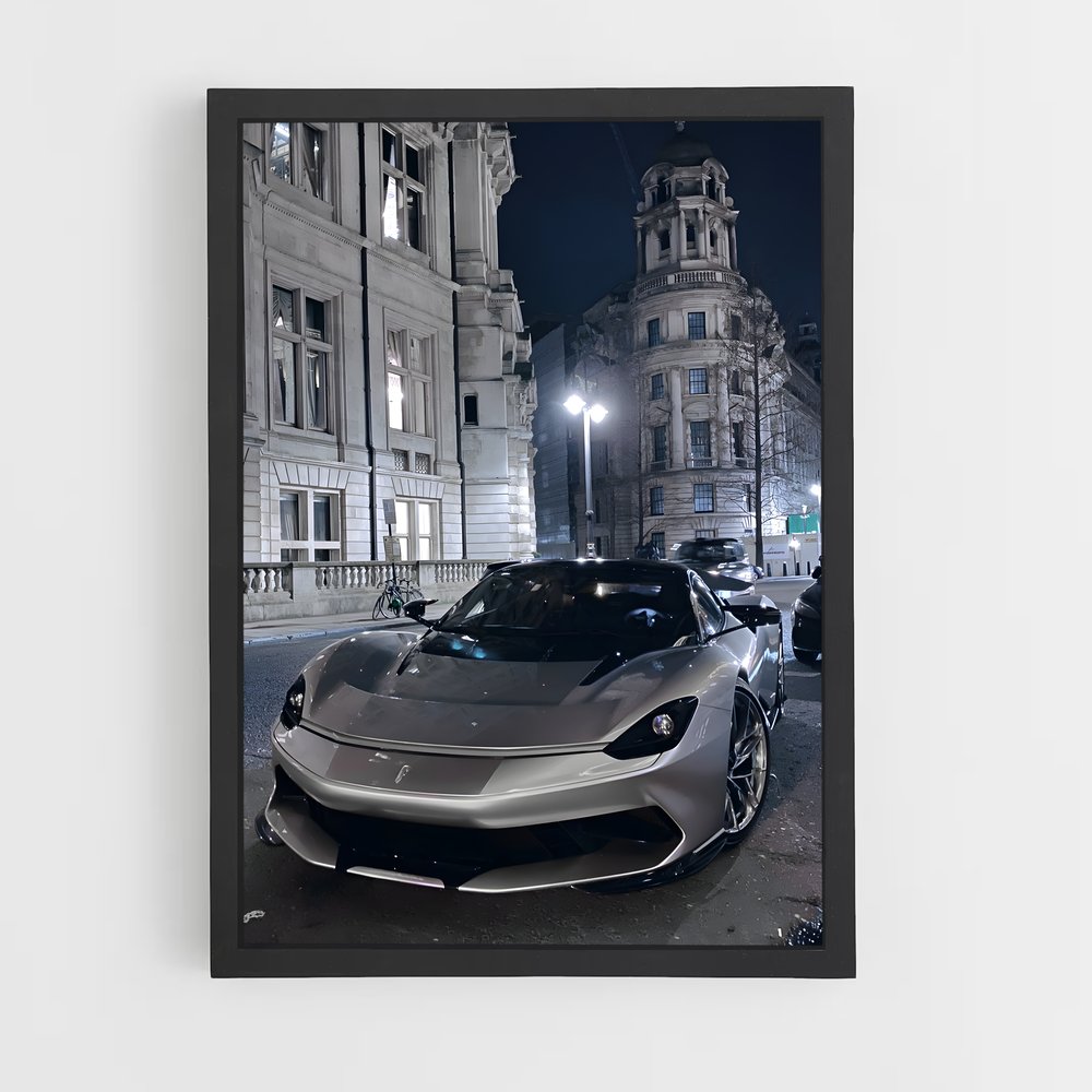 Poster Silver Dreams – affiche Pininfarina (vue 2)
