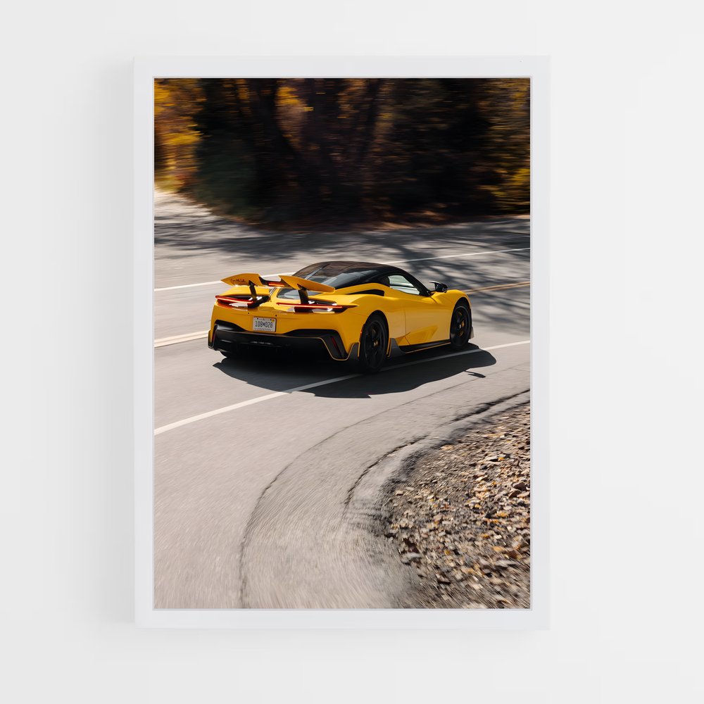 Poster magnifique Pininfarina (vue 3)