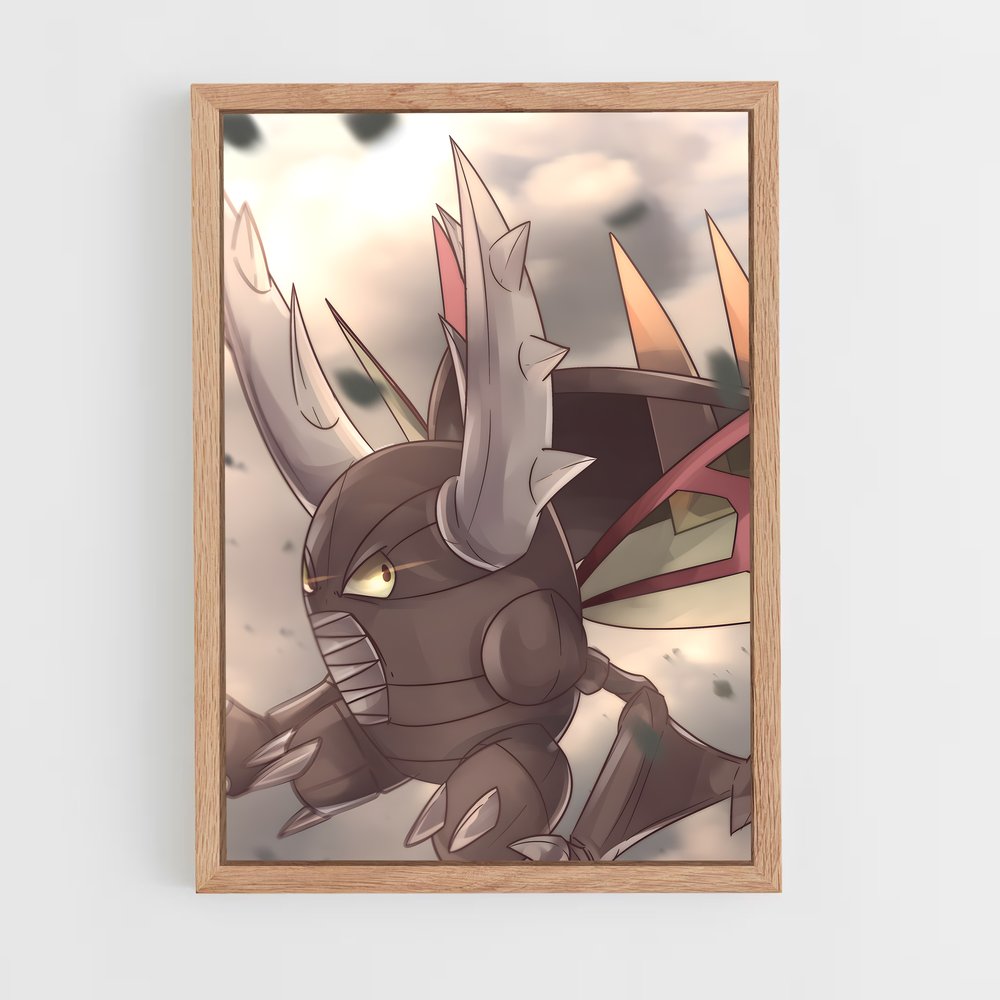 Poster dépeint personnage – affiche Pokemon (vue 4)