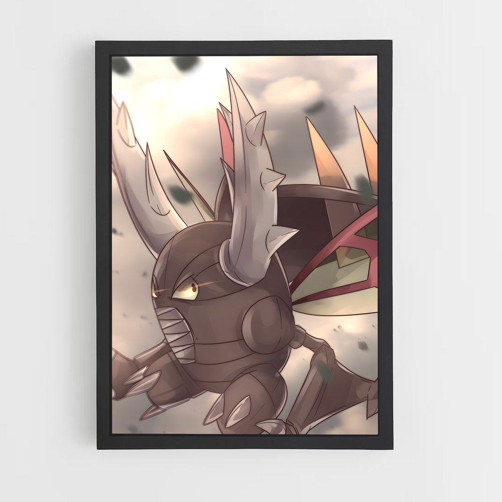Poster dépeint personnage – affiche Pokemon (vue 2)