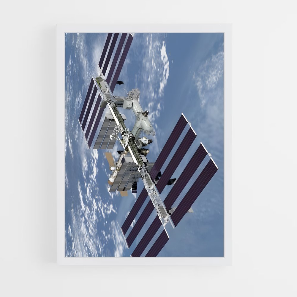 Poster Pionnier Audacieux – affiche Missions spatiales (vue 3)