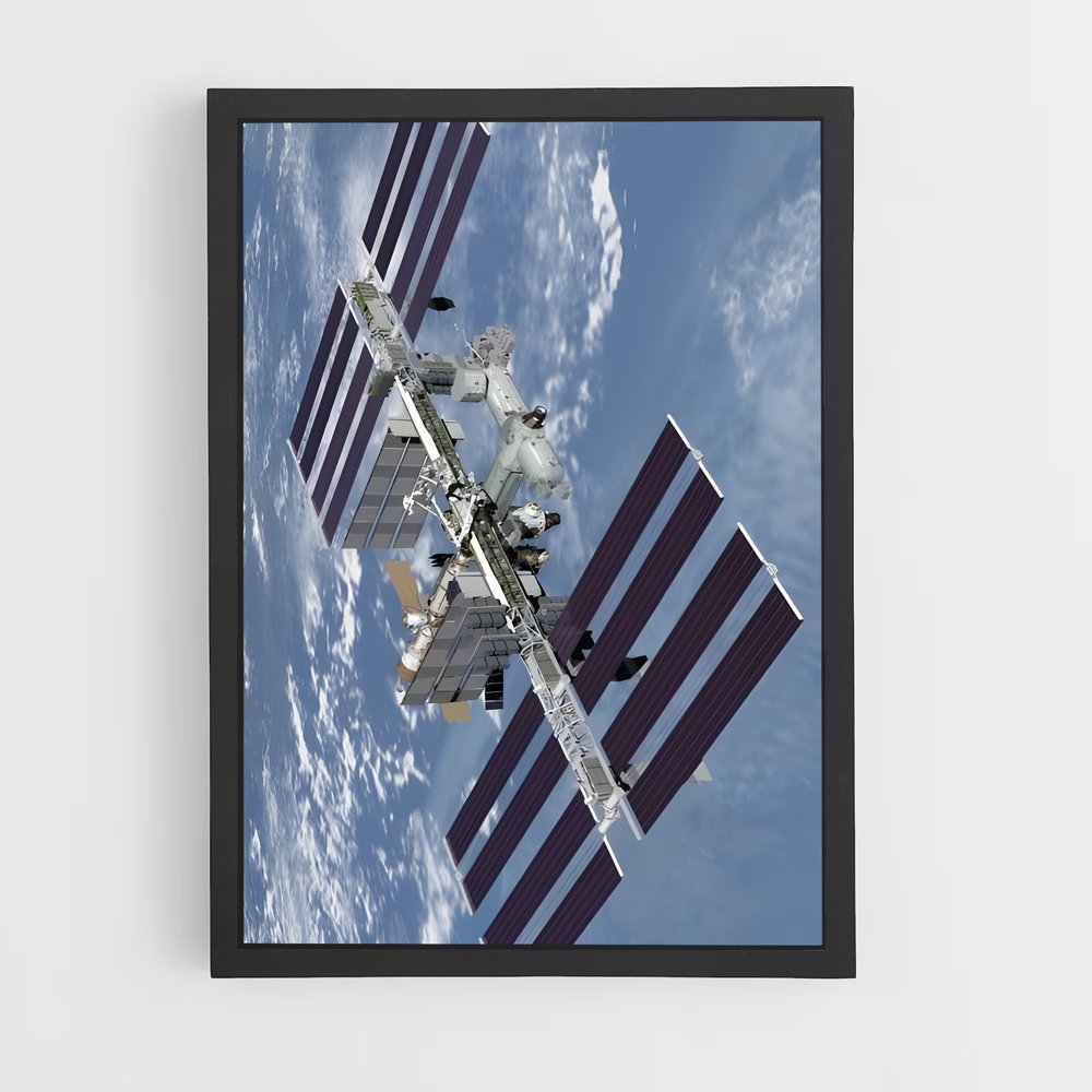 Poster Pionnier Audacieux – affiche Missions spatiales (vue 2)