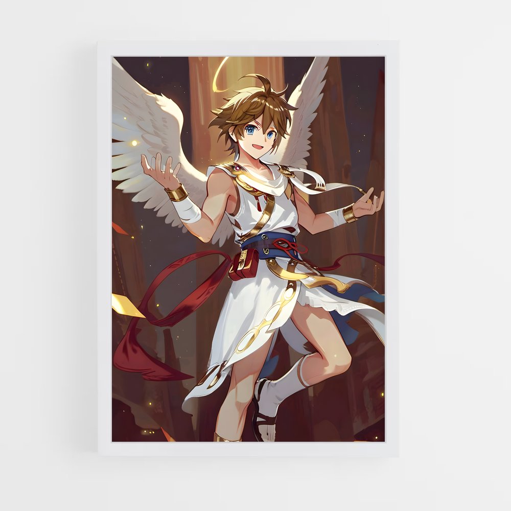 Poster Pit ange – affiche Super Smash Bros (vue 3)