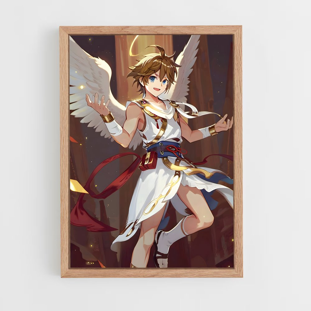 Poster Pit ange – affiche Super Smash Bros (vue 4)