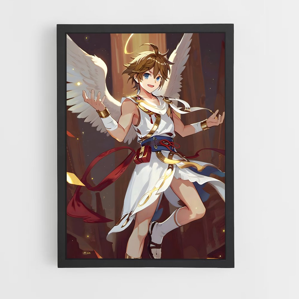 Poster Pit ange – affiche Super Smash Bros (vue 2)
