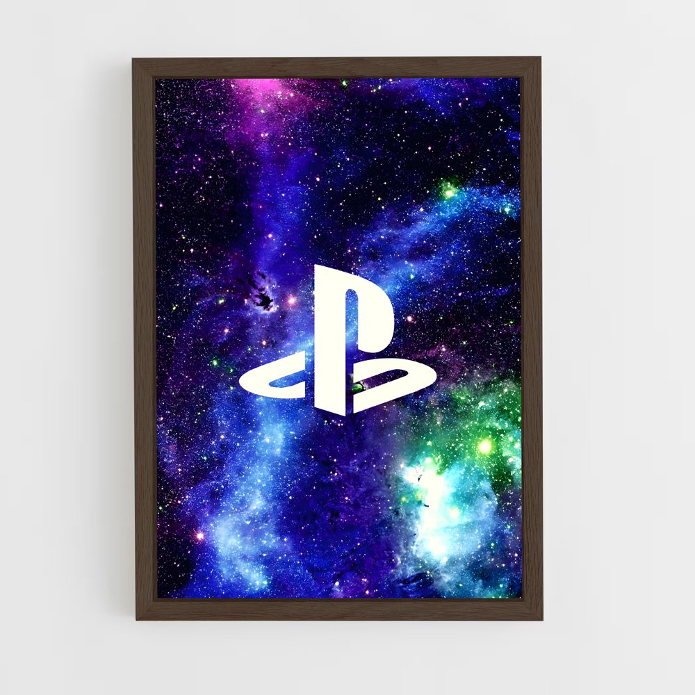 Poster Galaxie PlayStation – affiche Consoles (vue 5)