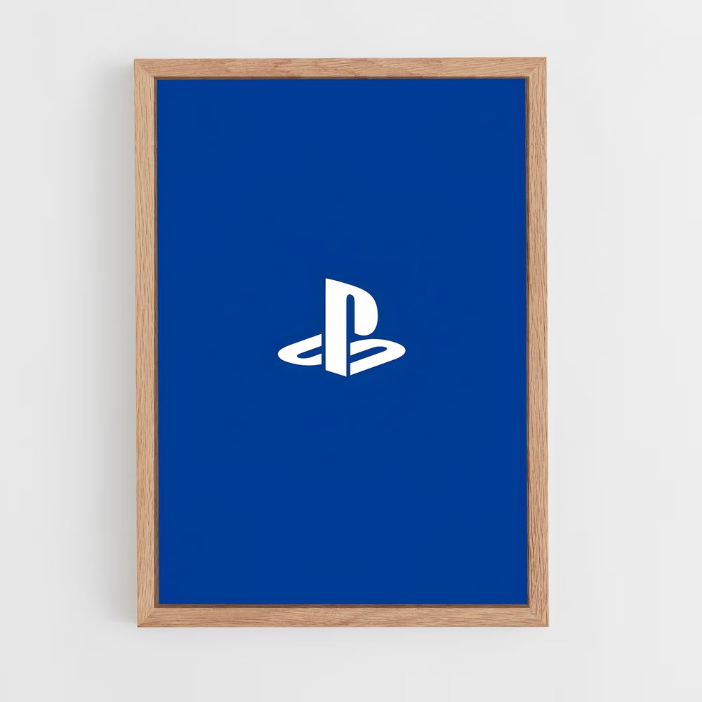 Poster PlayStation Blue Burst – affiche Consoles (vue 4)