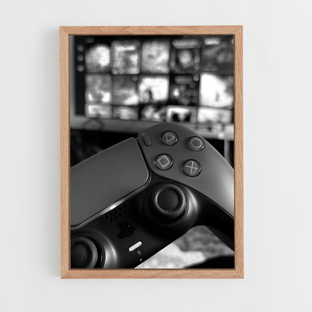 Poster DualShock Vibes – affiche Consoles (vue 4)