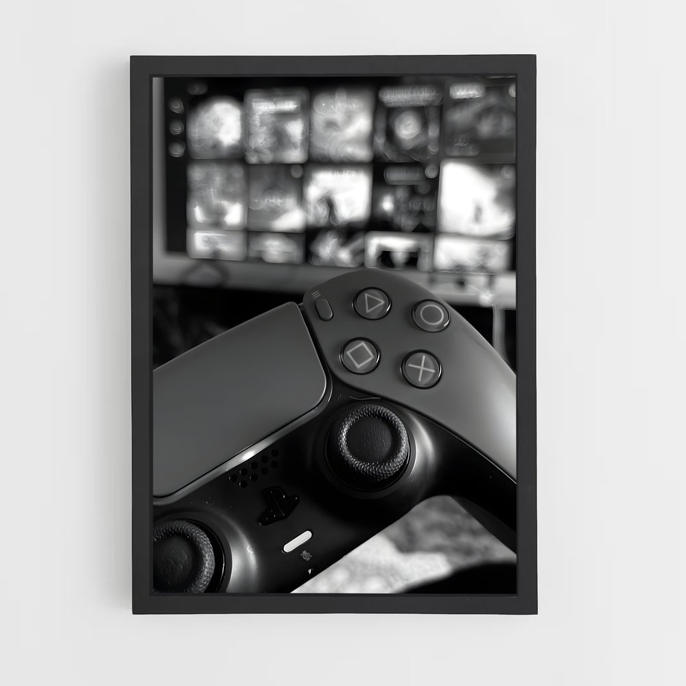 Poster DualShock Vibes – affiche Consoles (vue 2)