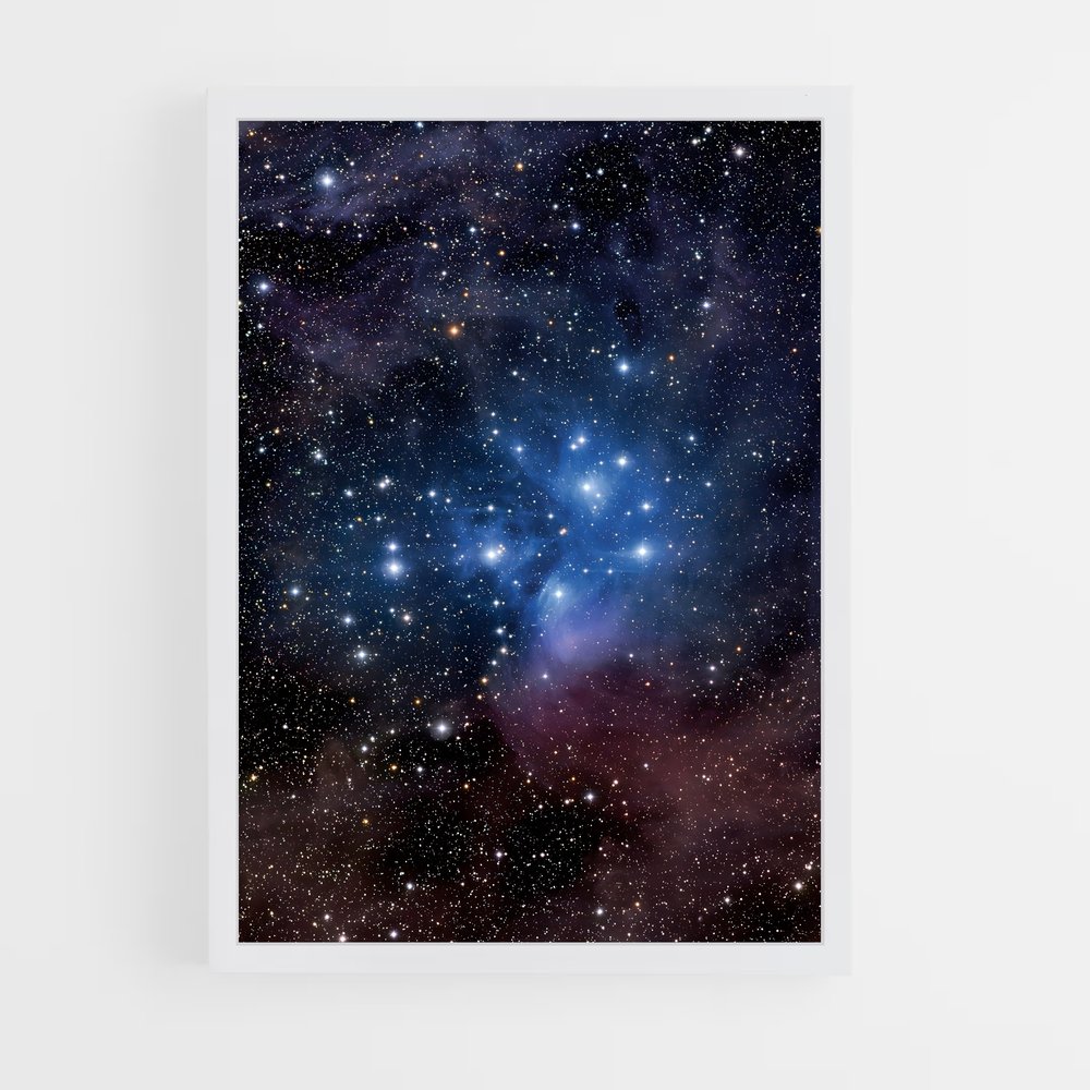 Poster Étoiles de la Pleiade (vue 3)