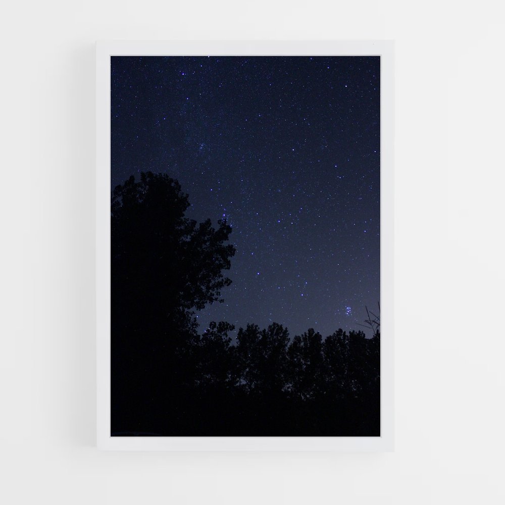 Poster magnifique des Pléiades – affiche Étoiles (vue 3)