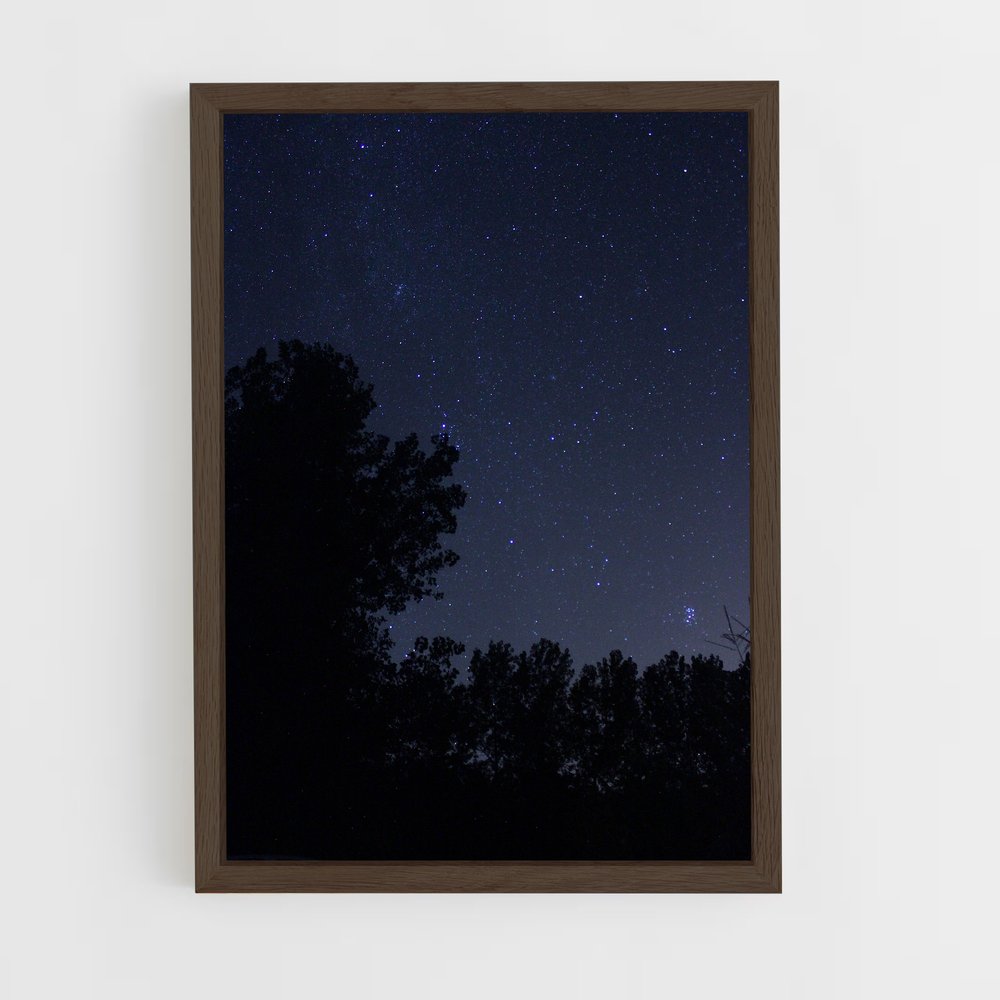 Poster magnifique des Pléiades – affiche Étoiles (vue 5)
