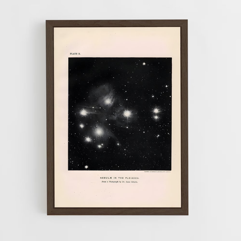 Poster splendide des Pléiades – affiche Étoiles (vue 5)