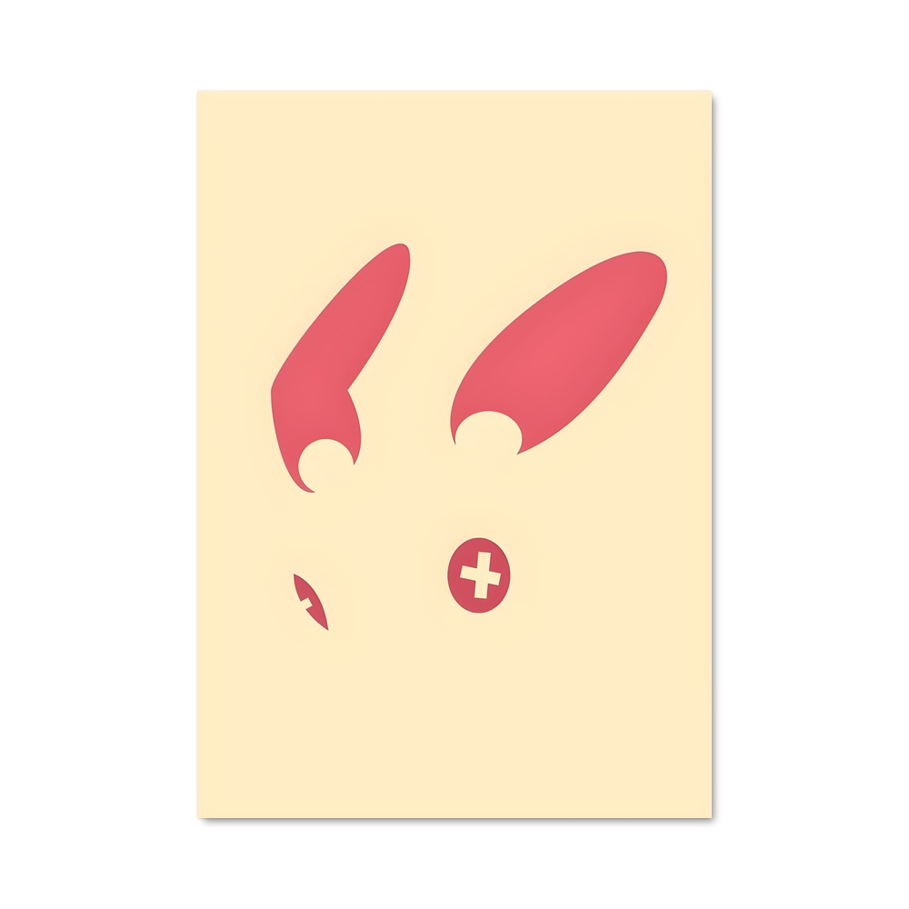 Poster Tête de Lapin – affiche Pokemon