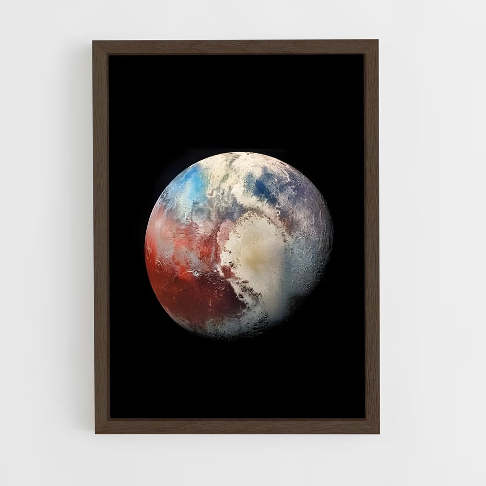 Poster Pluton Mystique – affiche Système solaire (vue 5)