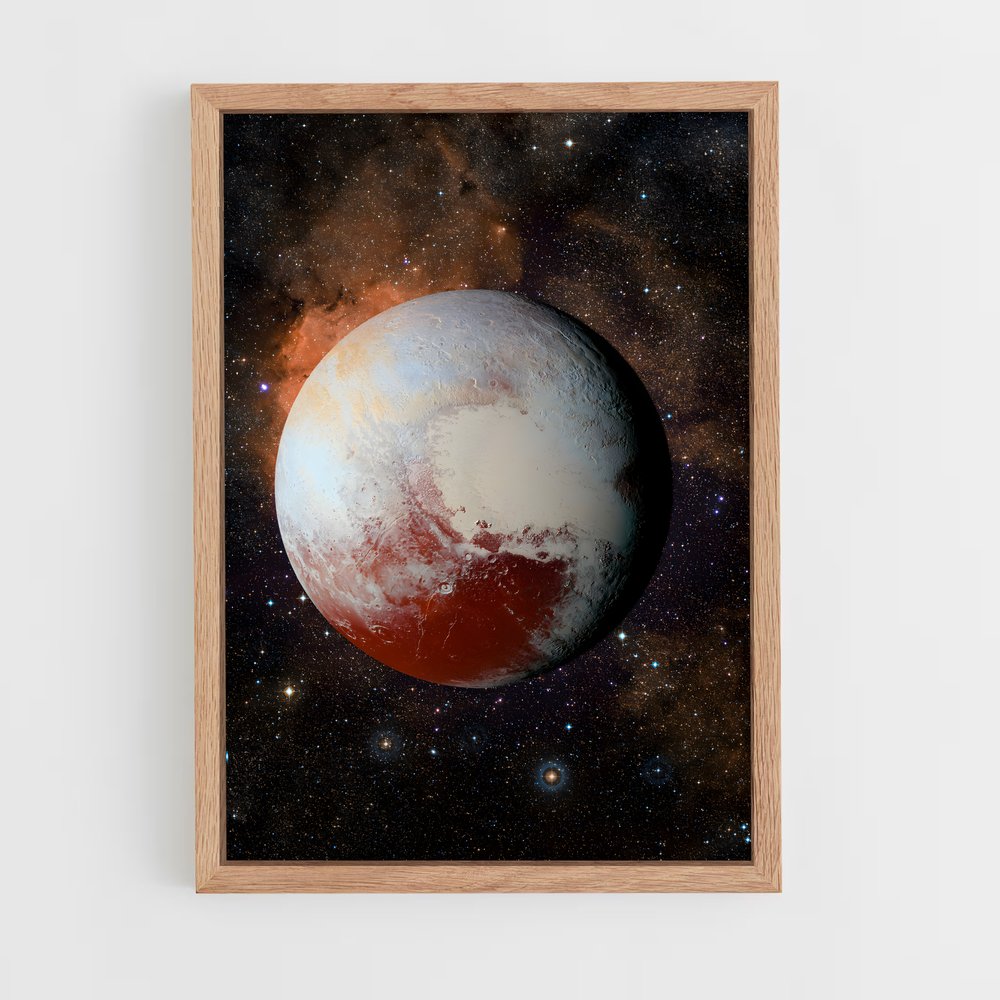 Poster Magique de Pluton – affiche Système solaire (vue 4)