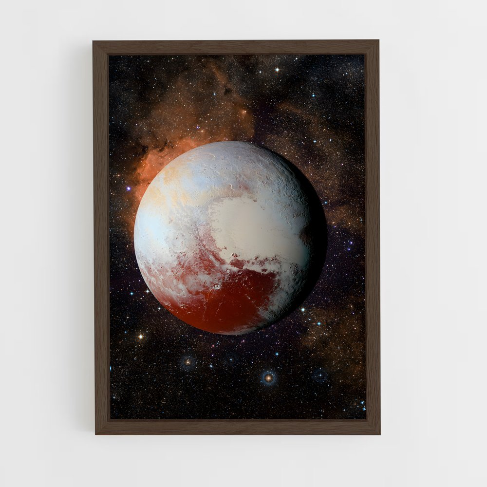 Poster Magique de Pluton – affiche Système solaire (vue 5)