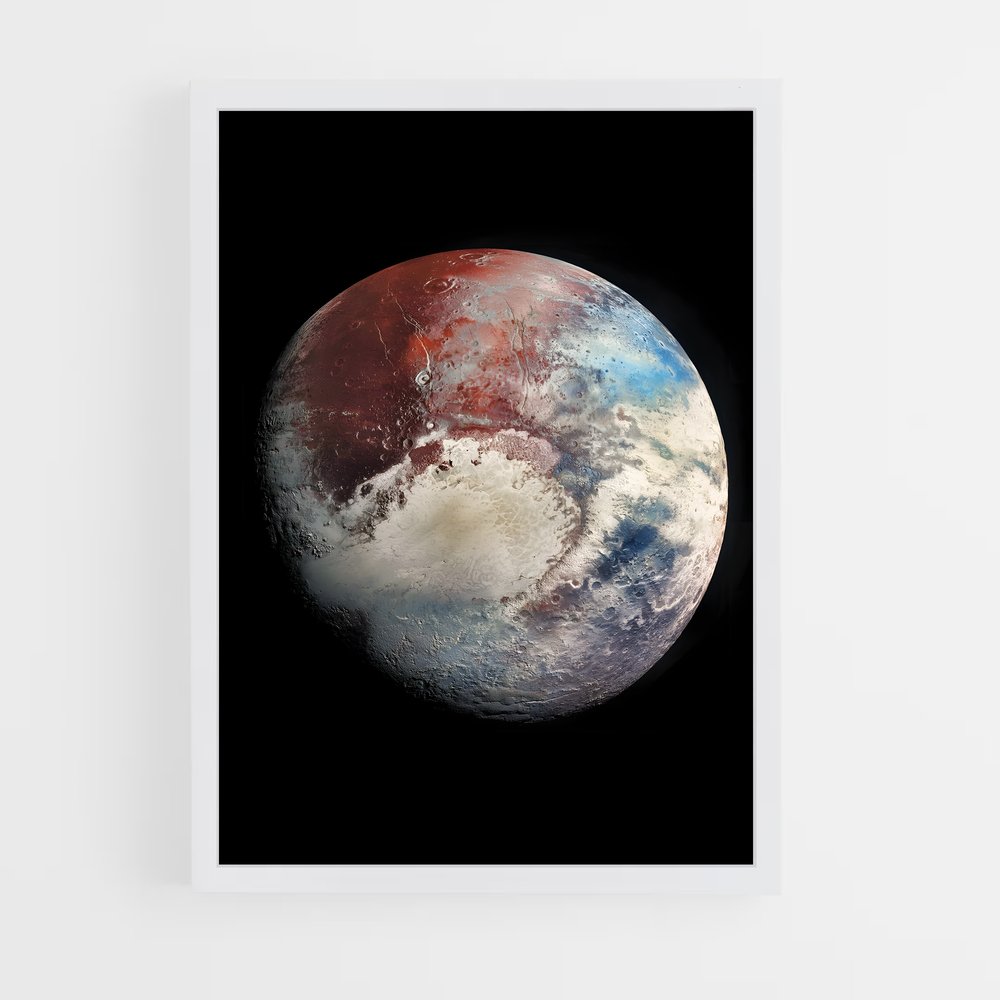 Poster Kepler et son Mystère – affiche Système solaire (vue 3)