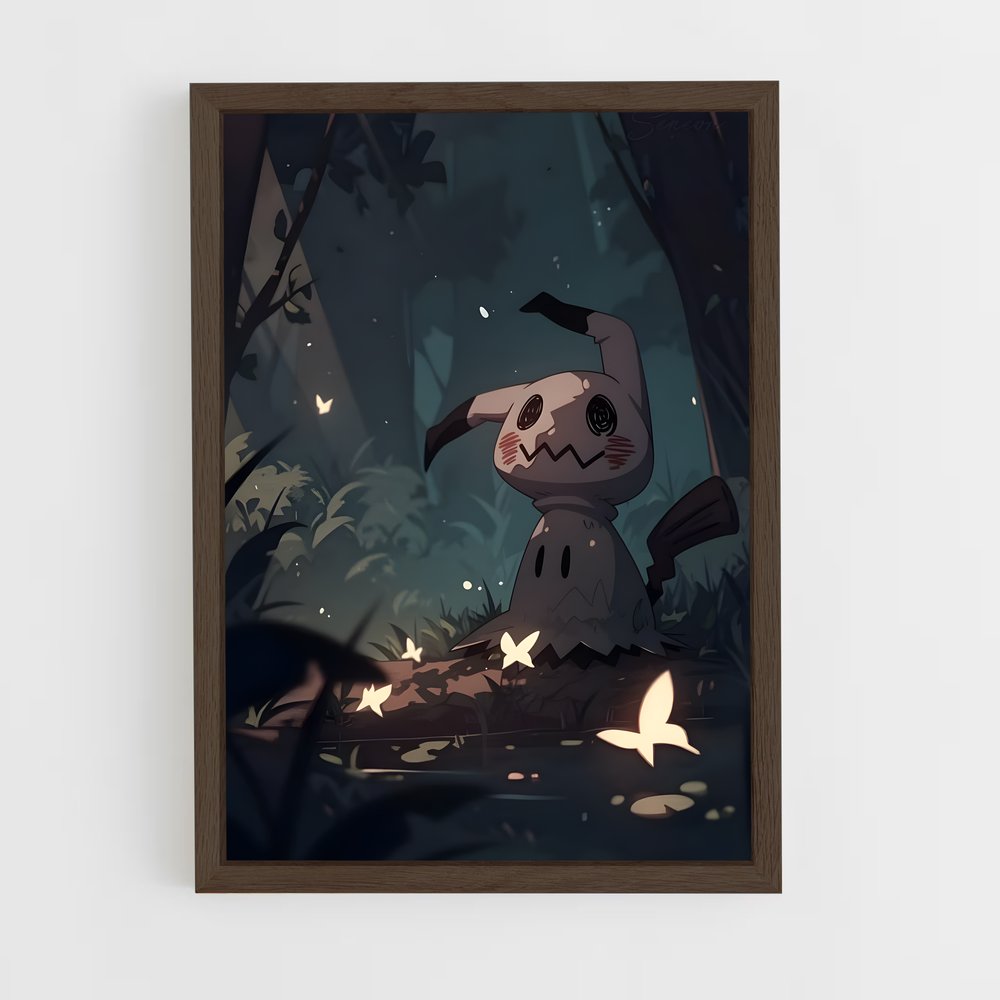 Poster Pikachu en Aventure – affiche Pokemon (vue 5)