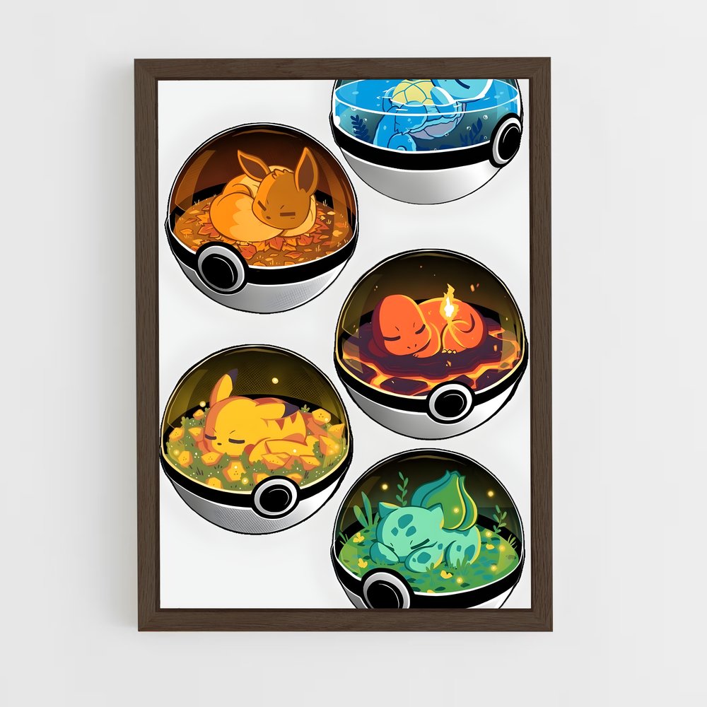 Poster Poke Mania – affiche Pokemon (vue 5)