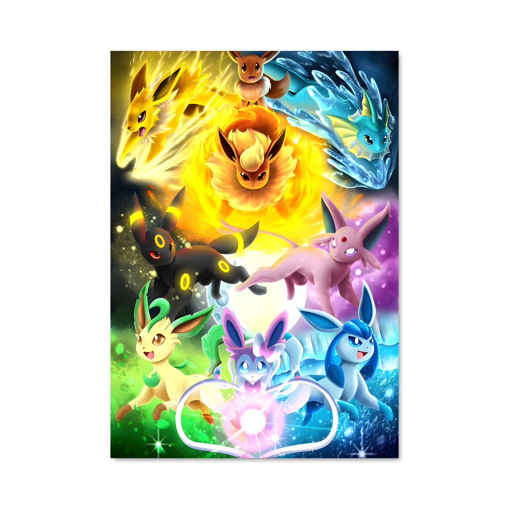 Poster Pokémon Fantasy – affiche Pokemon