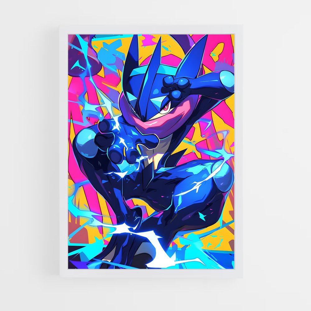 Poster Super Pokémon – affiche Pokemon (vue 3)
