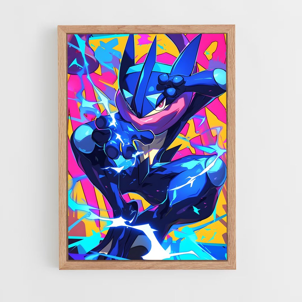 Poster Super Pokémon – affiche Pokemon (vue 4)