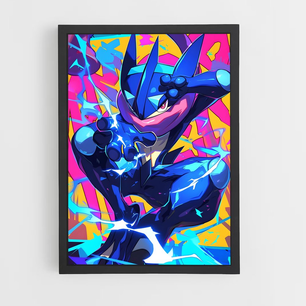 Poster Super Pokémon – affiche Pokemon (vue 2)
