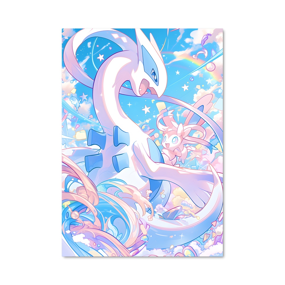 Poster Étoile de Nuage – affiche Pokemon