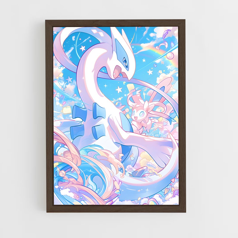 Poster Étoile de Nuage – affiche Pokemon (vue 5)