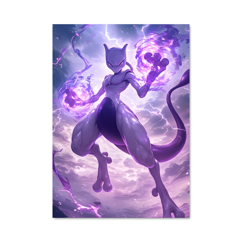 Poster Éclair Félin – affiche Pokemon
