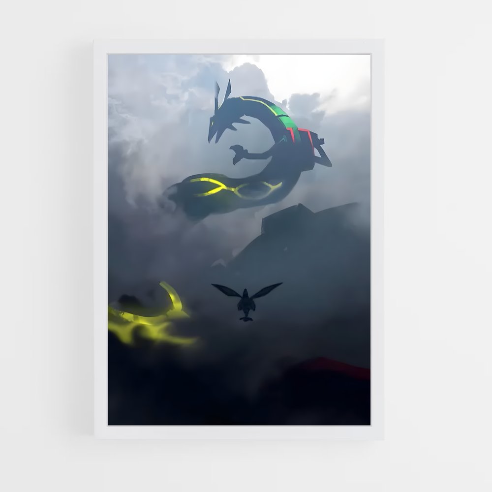 Poster Envol Pokémon – affiche Pokemon (vue 3)