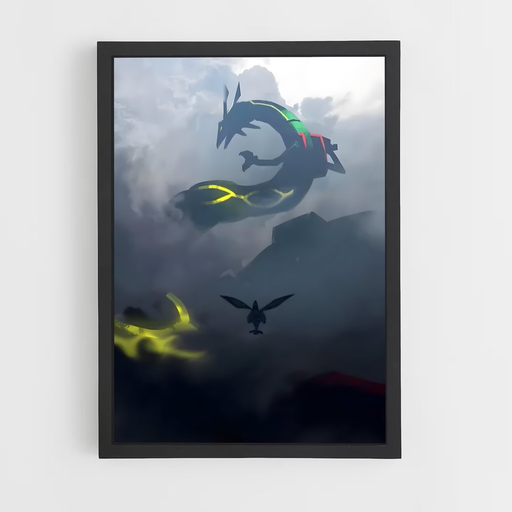 Poster Envol Pokémon – affiche Pokemon (vue 2)
