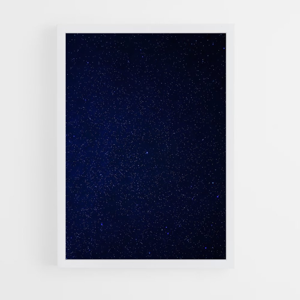 Poster Éclatant de Polaris – affiche Étoiles (vue 3)