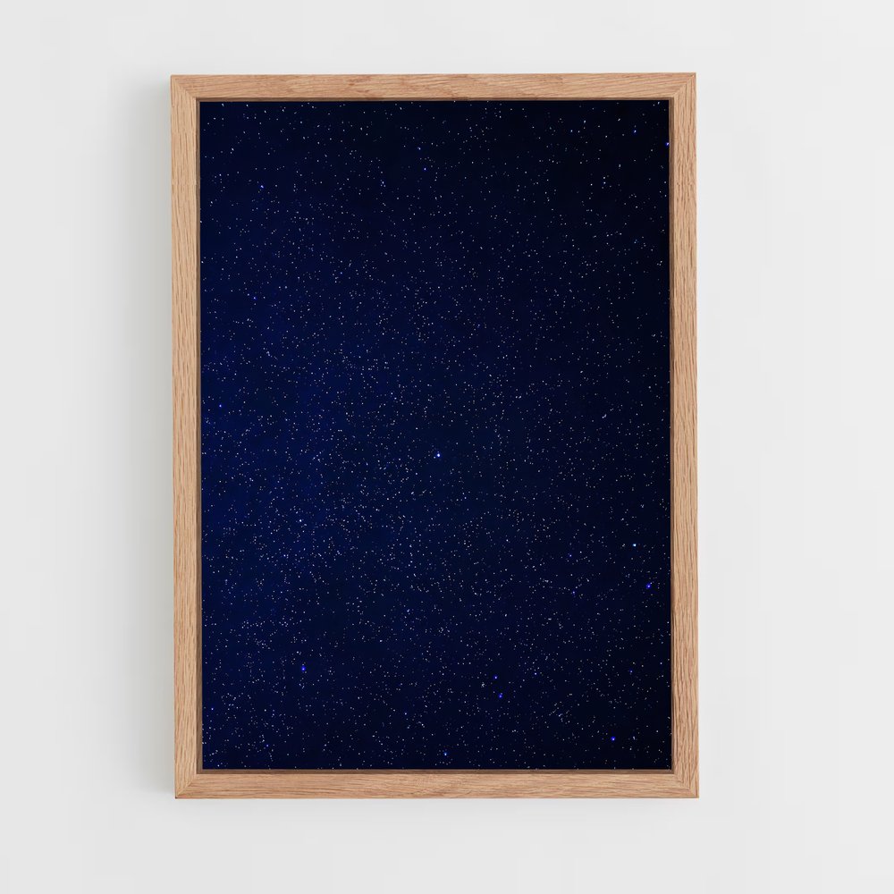 Poster Éclatant de Polaris – affiche Étoiles (vue 4)